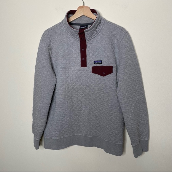 Patagonia Tops - Patagonia Organic Cotton Quilter Pullover large